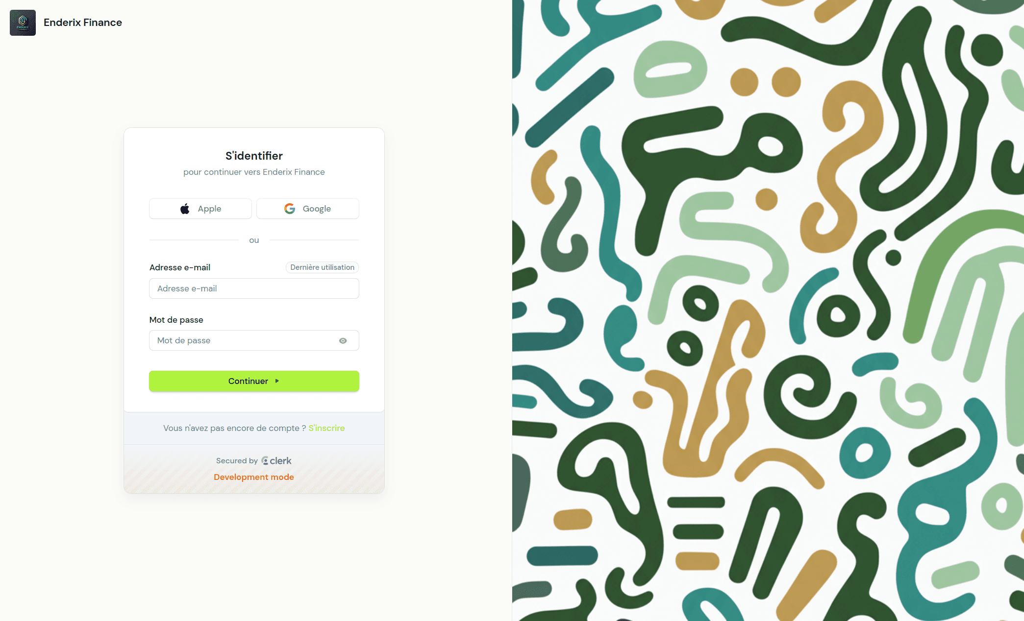 Connect step preview in Enderix Finance